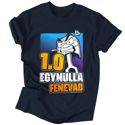 1.0 Fenevad férfi póló (navy)