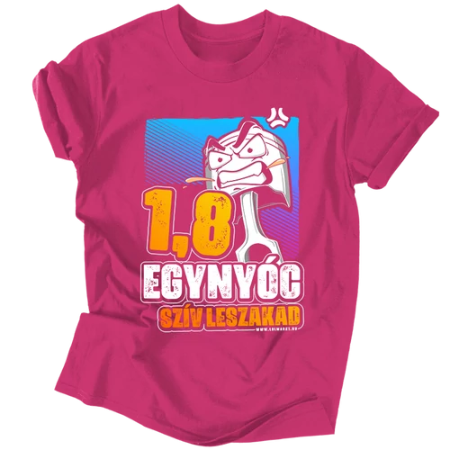 1.8 Szív leszakad férfi póló (rózsaszín)