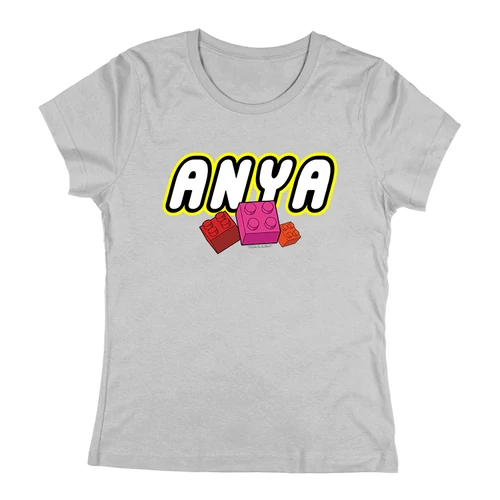 ANYA - lego női póló (Szürke)