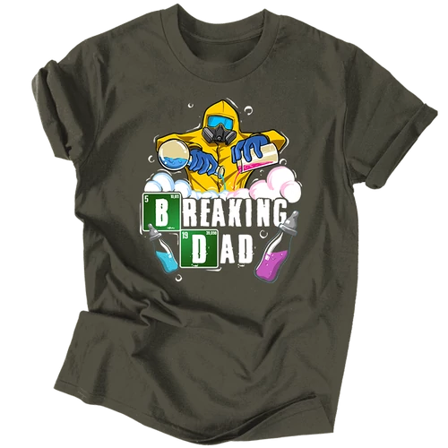 Breaking Dad férfi póló (Grafit)