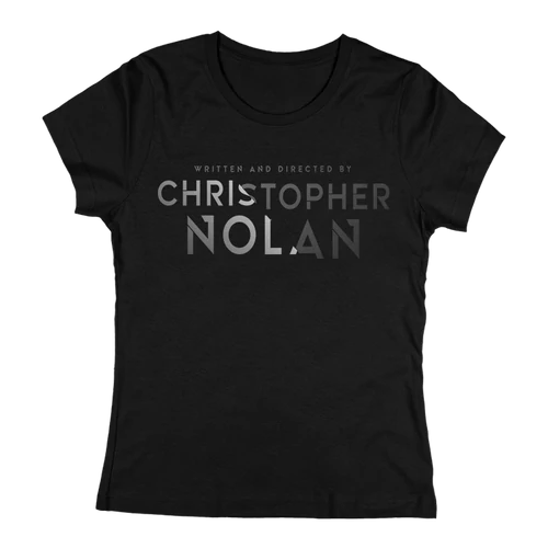 Directed by Christopher Nolan női póló