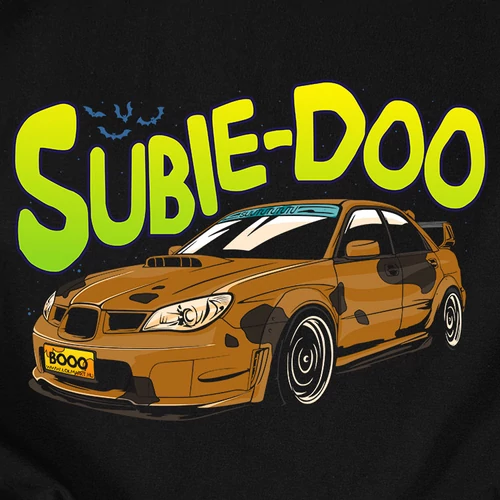 Subie-Doo női póló (B_Fekete)