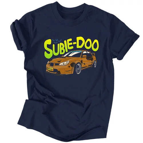 Subie-Doo férfi póló (Sötétkék)