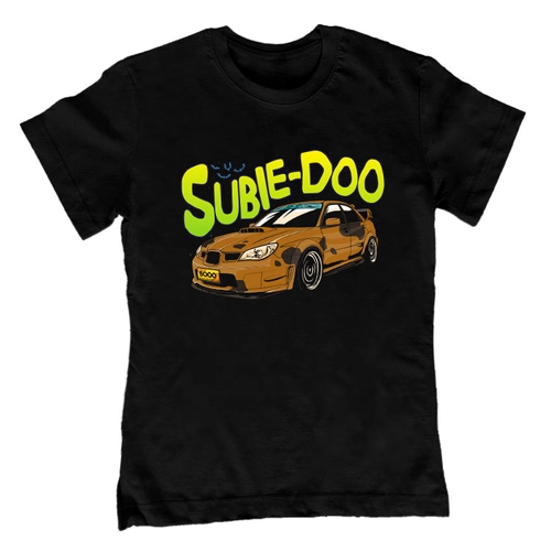Subie-Doo gyerek póló (Fekete)