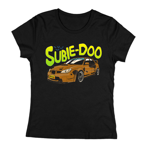 Subie-Doo női póló (Fekete)