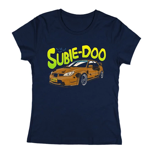 Subie-Doo női póló (Sötétkék)