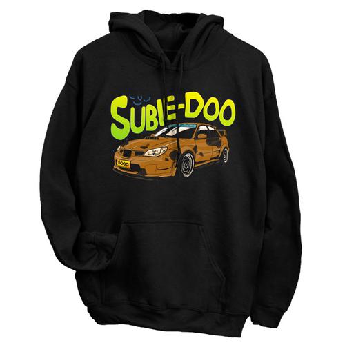 Subie-Doo kapucnis pulcsi (Fekete)