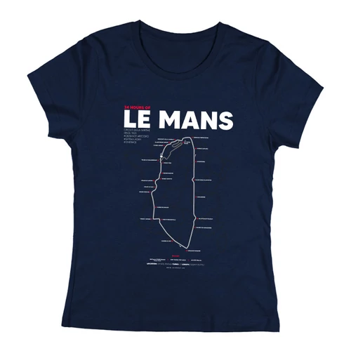 LE MANS női póló (Sötétkék)