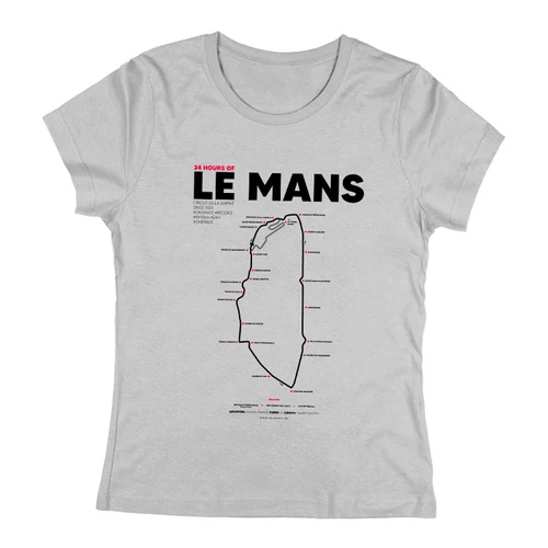 LE MANS női póló (Szürke)
