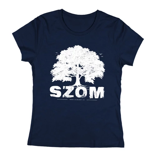 F_SZOM női póló (Sötétkék)