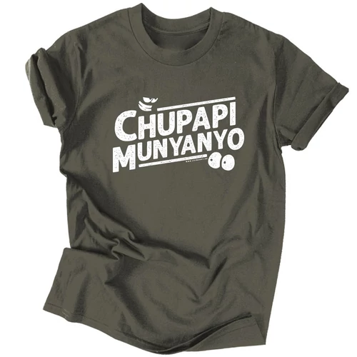 Chupapi Munyanyo férfi póló (Grafit)