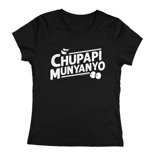 Chupapi Munyanyo női póló (Fekete)