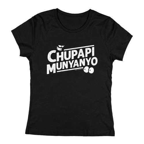 Chupapi Munyanyo női póló (Fekete)