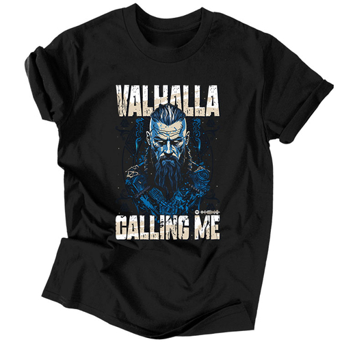 Valhalla Calling Me férfi póló (Fekete)
