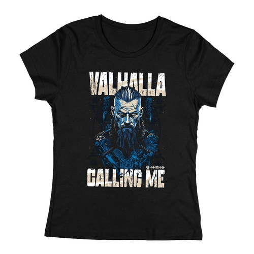 Valhalla Calling Me női póló (Fekete)