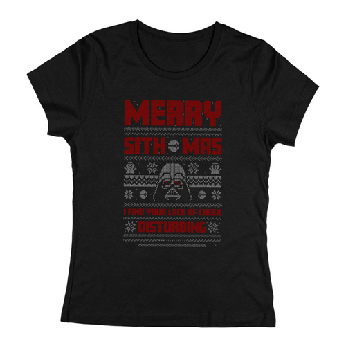 Merry sith mas női póló (Fekete)