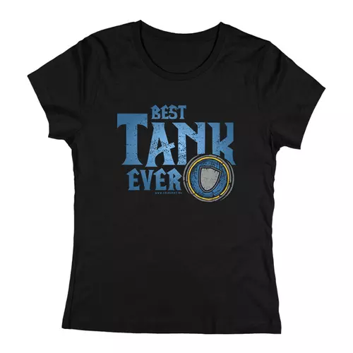 Best TANK Ever női póló (Fekete)