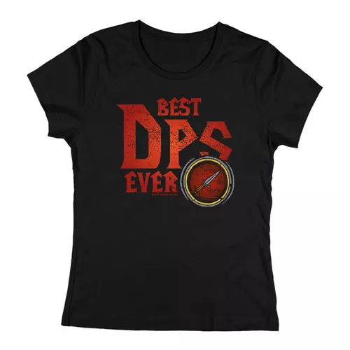 Best DPS Ever női póló (Fekete)