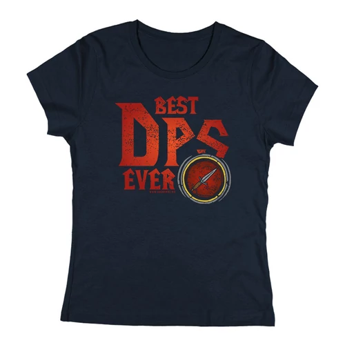 Best DPS Ever női póló (Sötétkék)
