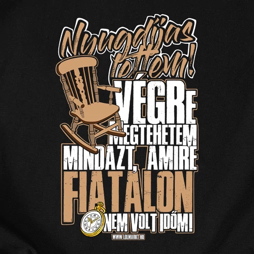Mérnöki precizitás férfi póló (B_Fekete)