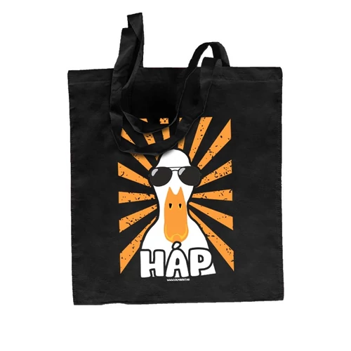 HÁP vászontáska (Fekete)