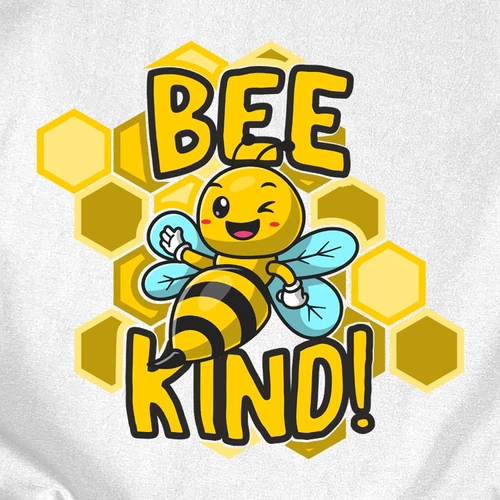 Bee kind férfi póló
