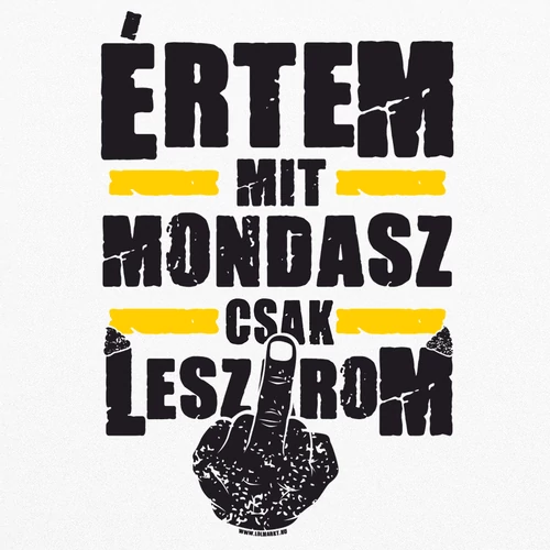 Értem mit mondasz fém bögre (B_Fehér)