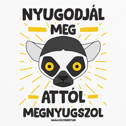 Nyugodjál meg kis párna (B_Fehér)