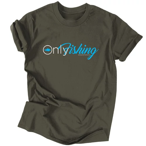 OnlyFishing férfi póló (Grafit)