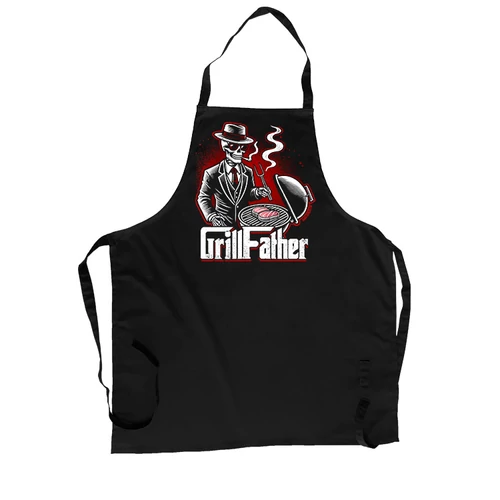 GrillFather kötény (Fekete)