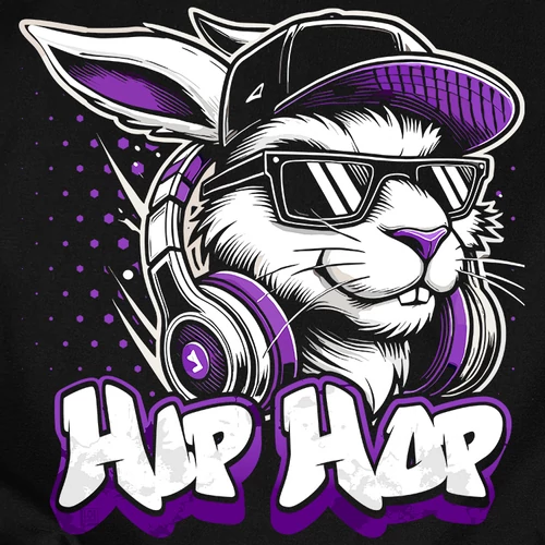Hip Hop gyerek póló (B_fekete)