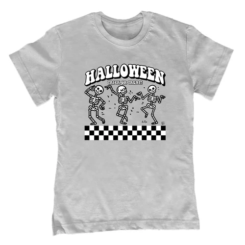 Trick or treat gyerek póló (Szürke)