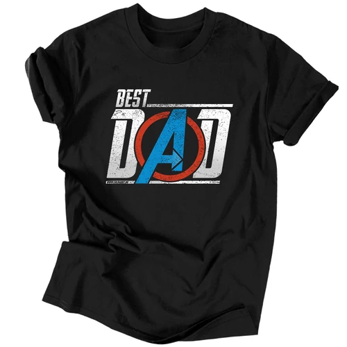 Best dad férfi póló (Fekete)
