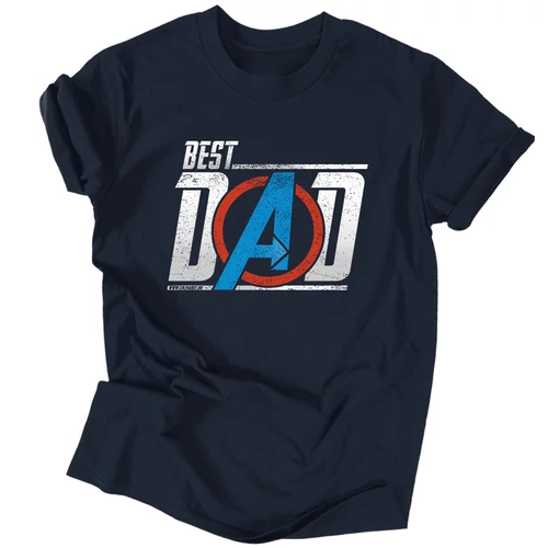 Best dad férfi póló (Sötétkék)