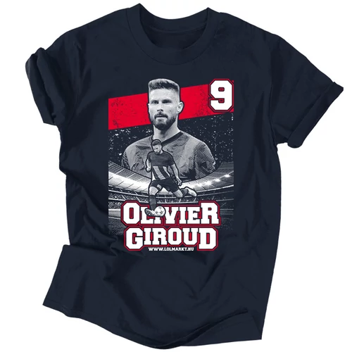 Olivier Giroud férfi póló (Sötétkék)