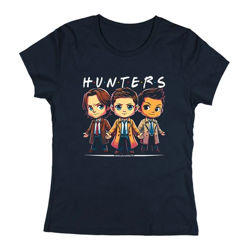 Hunters női póló (Sötétkék)