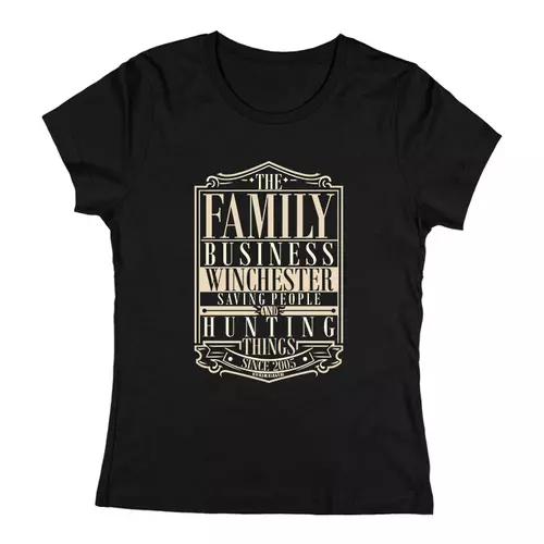 Family business női póló (Fekete)