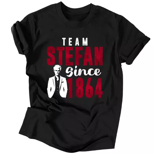 Team Stefan férfi póló (Fekete)