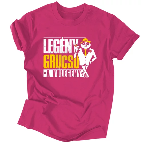 LegényGrucsú férfi póló (Rózsaszín)