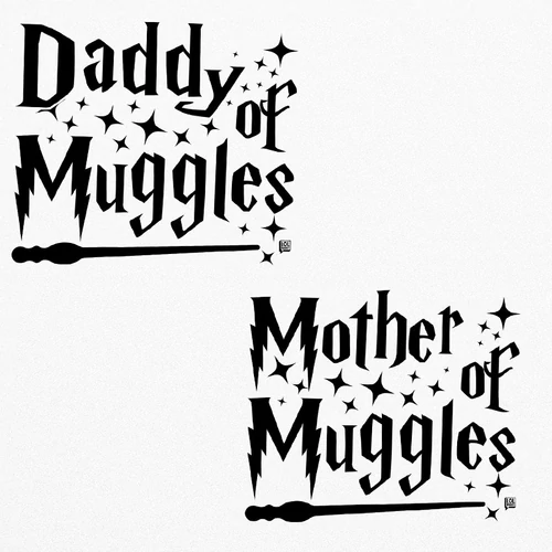 Muggle szülők fém bögrék