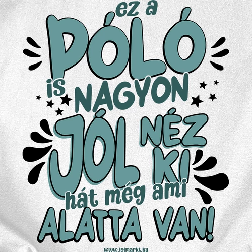 Ez a póló is jól néz ki előnézeti kép (b_Fekete)