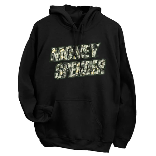 Money Spender kapucnis pulcsi (Fekete)