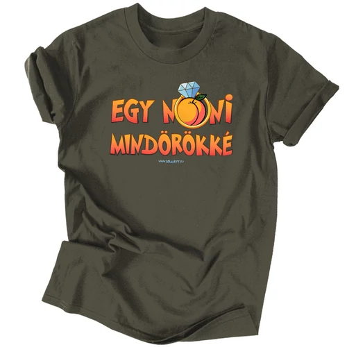 Egy nuni mindörökké férfi póló (Grafit)