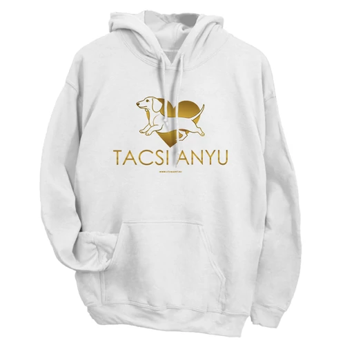 Tacsi Anyu kapucnis pulcsi (Fehér)