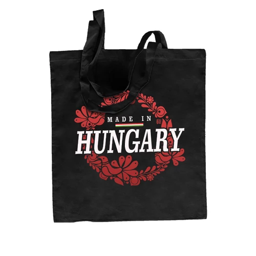 Hungary  vászontáska (Fekete)