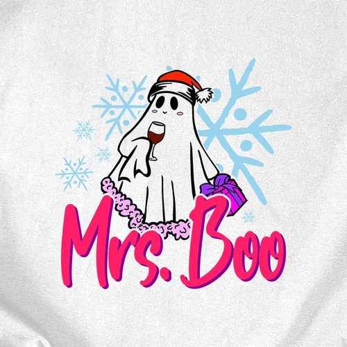 Mrs.Boo női póló (Fehér)