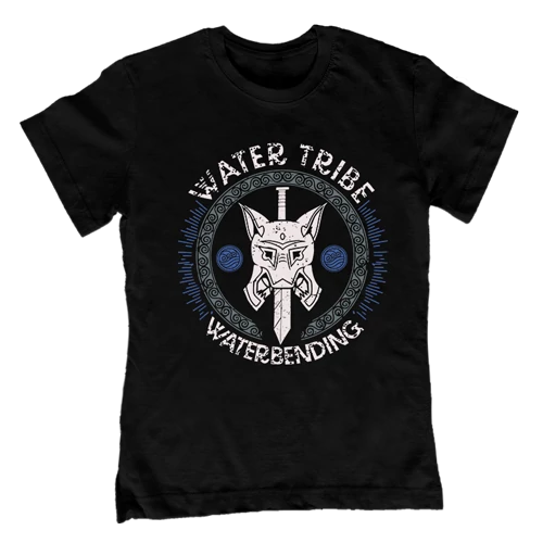 Avatar - Water Tribe gyerek póló (Fekete)