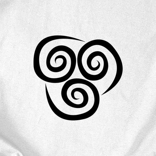 Avatar - Levegő (mell minta) férfi póló (B_Fehér)