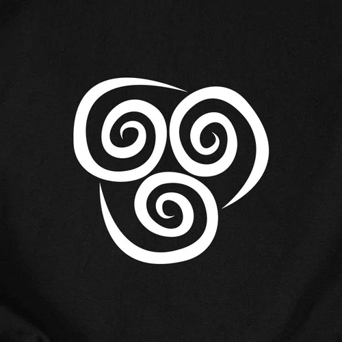 Avatar - Levegő (mell minta) férfi póló (B_Fekete)
