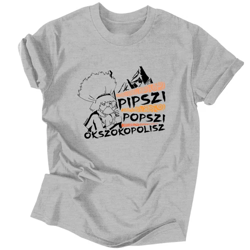  Avatar - Pipszi Popszi Okszokopolisz férfi póló (Szürke)